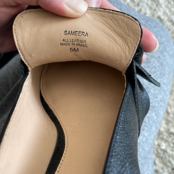 Antonio Melani Black Leather Sole Shoes - Gently Used - Picture 8 of 10